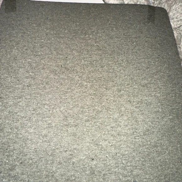 Calvin Klein Men's Heather  Olive Crewneck T-shirt - Picture 4 of 5